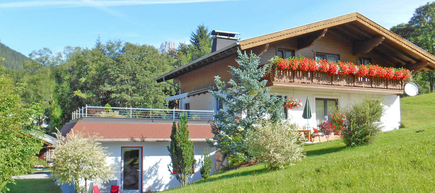 Sommerurlaub im Appartement Buchsteiner in Filzmoos, Salzburger Land